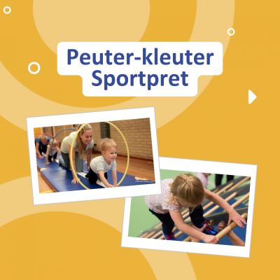Peuter-kleuter Sportpret