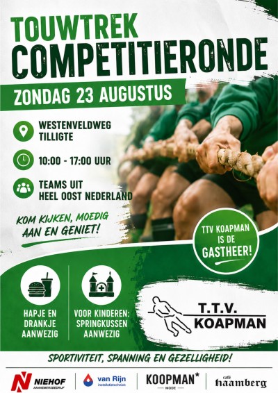 Touwtrekcompetitie T.T.V. Koapman 