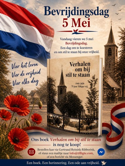 Bevrijdingsdag, boek verhalen om bij stil te staan 