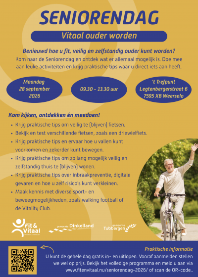 Fit & Vitaal Seniorendag